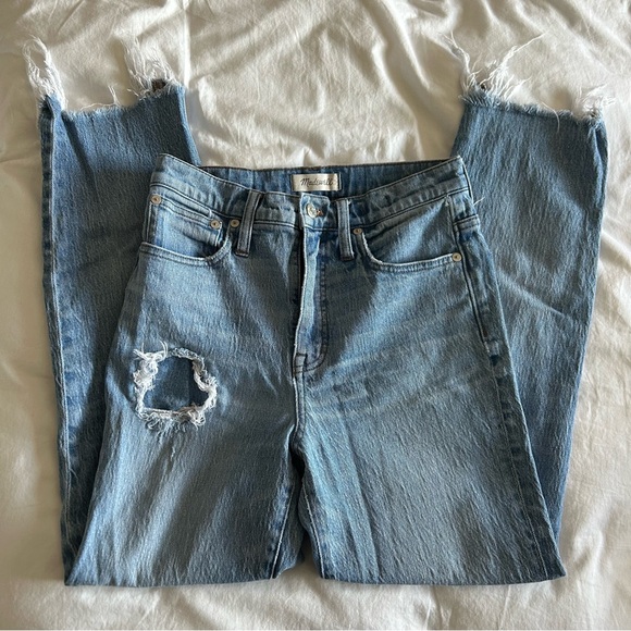 Madewell Classic Straight Leg Jean 26 - Picture 1 of 3